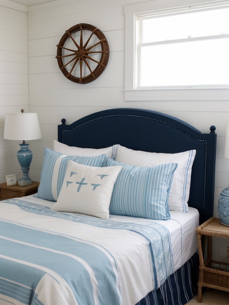 Seaside Serenity: Nautical Bedroom Decor Ideas