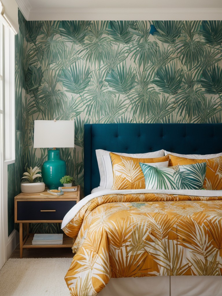 Nautical Bedroom Vibes: Trendy tropic décor for a style voyage!