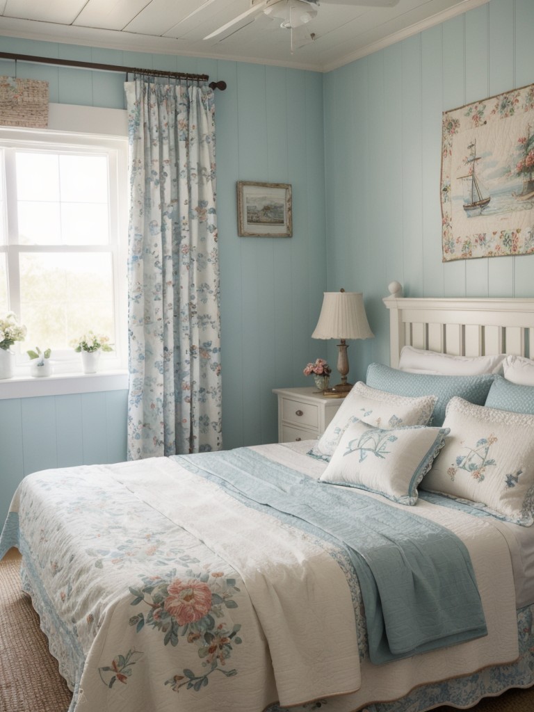 Cozy Cottage Vibes: Nautical Bedroom Decor Ideas