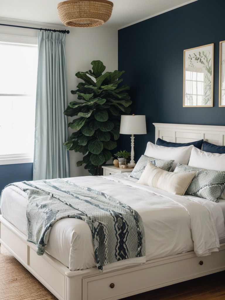 Seafaring Style: Gorgeous Apartment Bedroom Decor