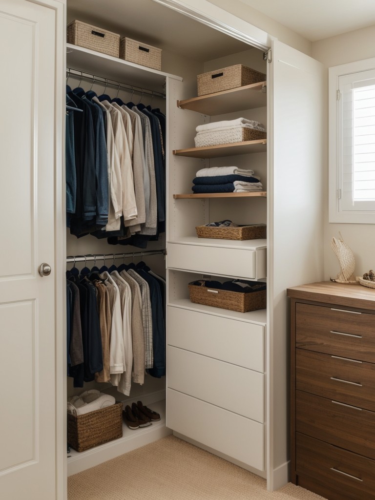 Seamlessly Sail the Nautical Trend: Stylish & Practical Bedroom Storage