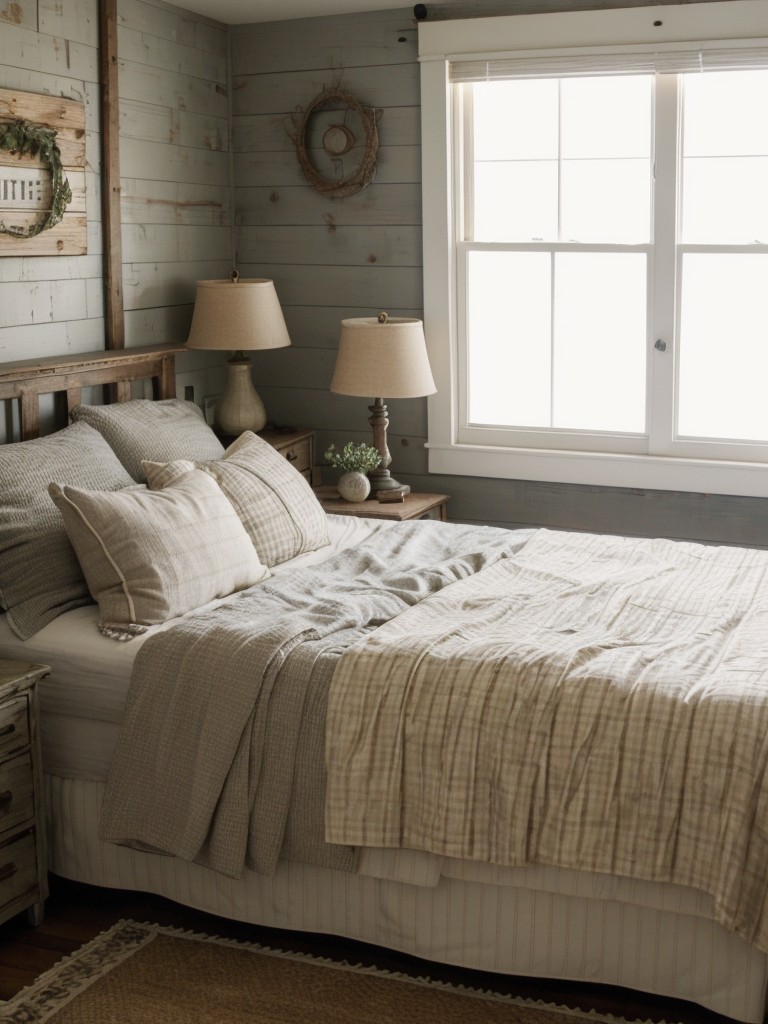 Cozy & Rustic: Farmhouse-inspired Bedroom Decor Ideas