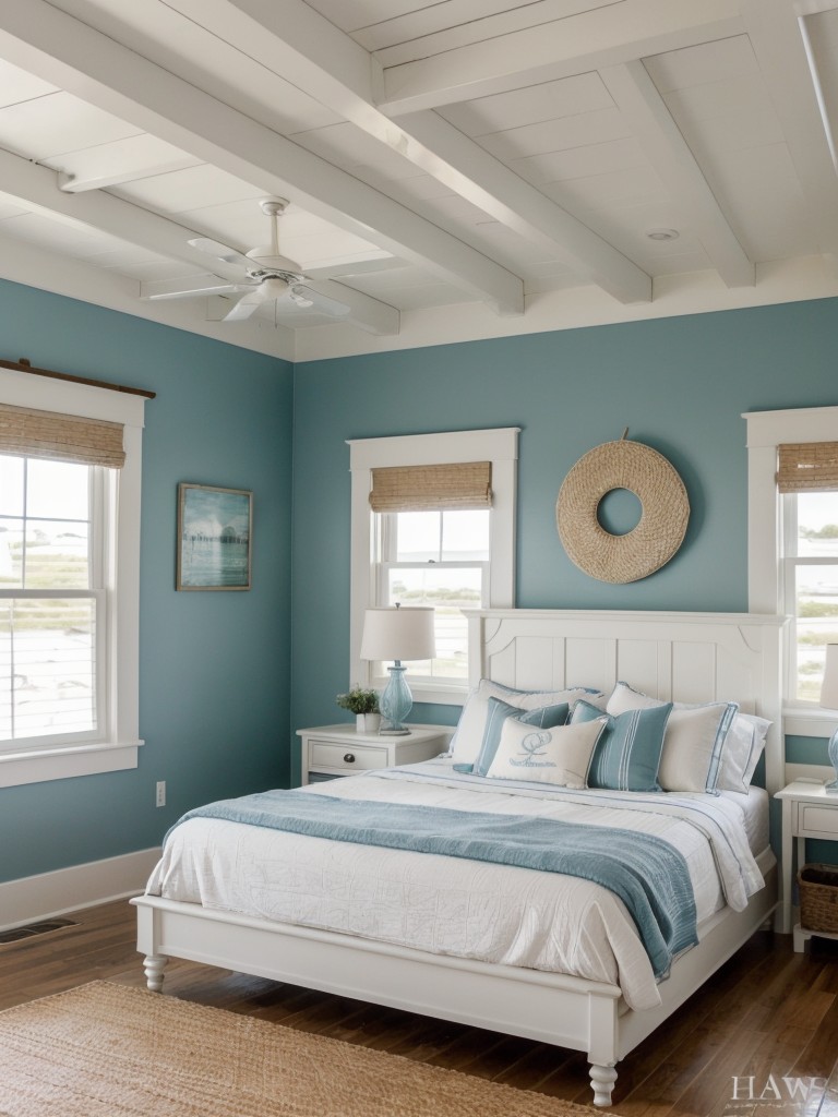 Coastal Charm - Dreamy Bedroom Decor for Your Apartment