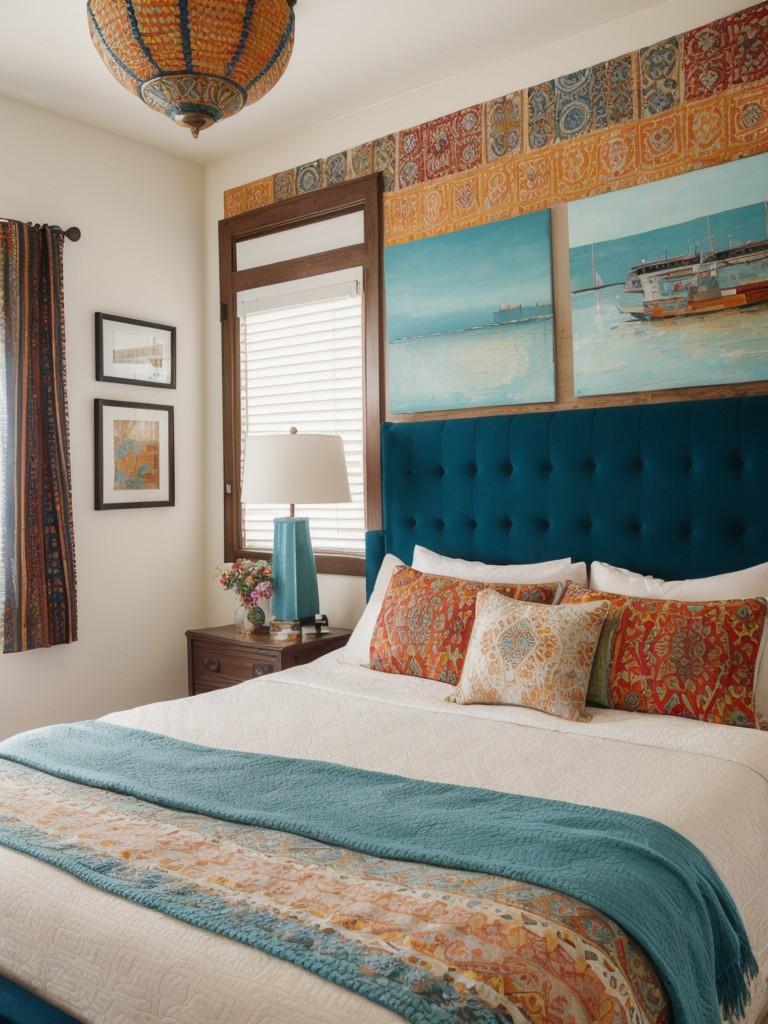 Seascape Retreat: Eclectic Bedroom Decor Ideas