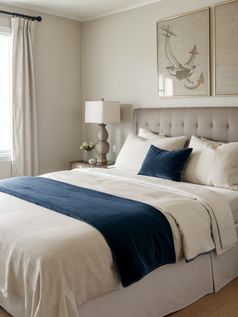 Cozy & Elegant: Nautical Bedroom Decor Ideas!