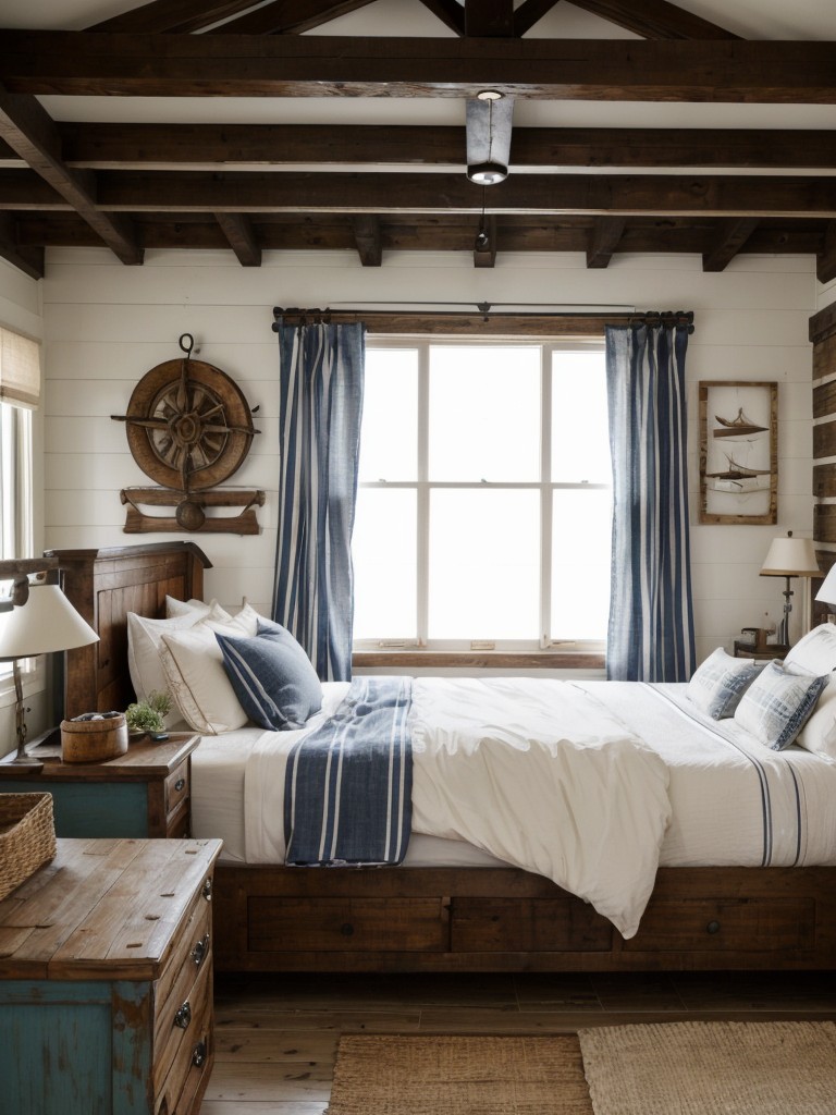 Seafaring Style: Nautical Bedroom Decor That Makes Waves