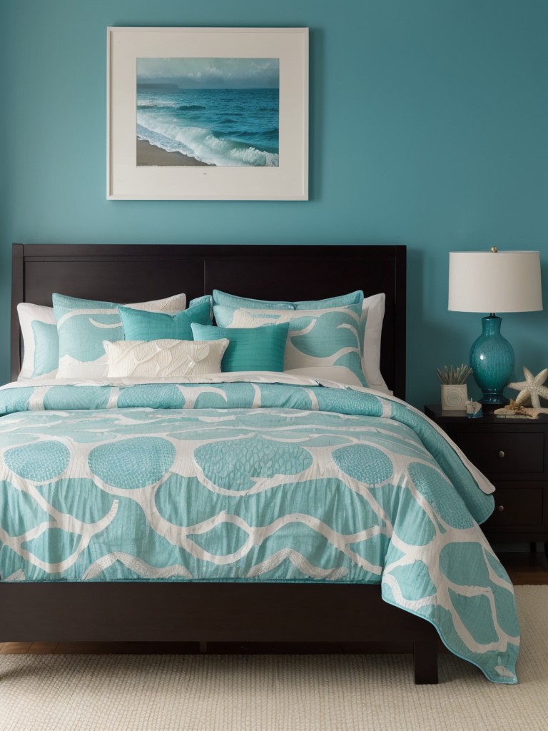 Ocean-inspired bedroom decor: bring the beach vibes to your apartment! ?