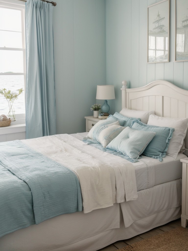 Coastal Cottage Vibes: Nautical Bedroom Decor Ideas