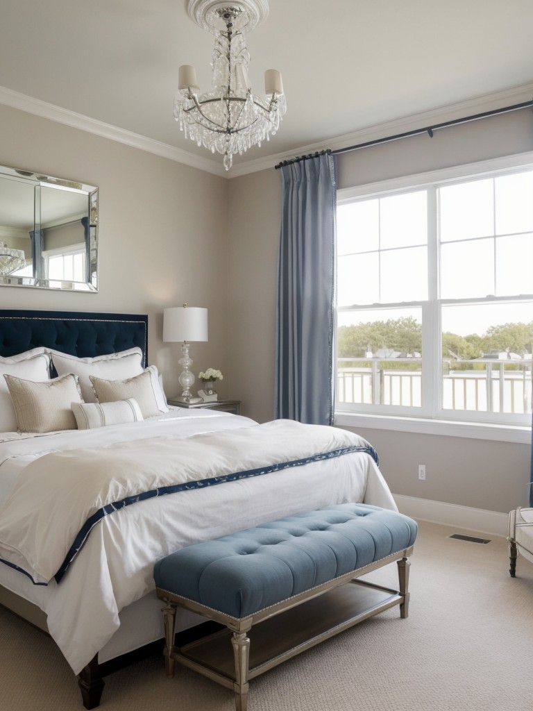 Seaside Chic: Elevate Your Apartment with Nautical Bedroom Decor!