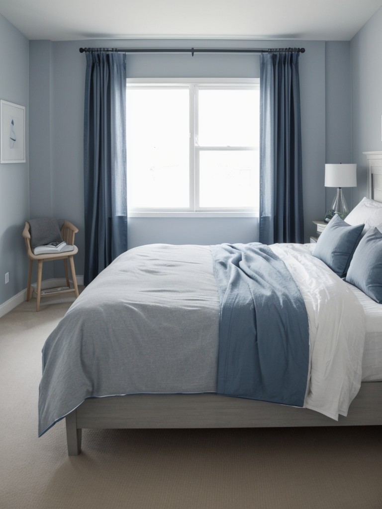 Scandi Serenity: Transform Your Apartment with Cool Blues and Grays