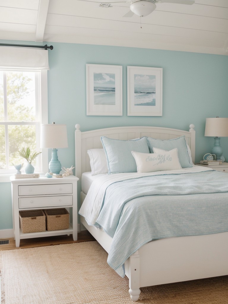 Beachy Bliss: Transform your Bedroom into a Seaside Retreat!