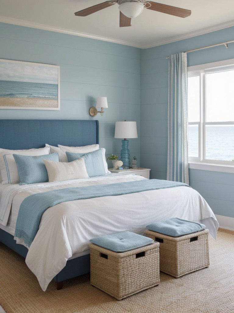 Coastal Bliss: Elevate Your Apartment with Nautical Bedroom Decor