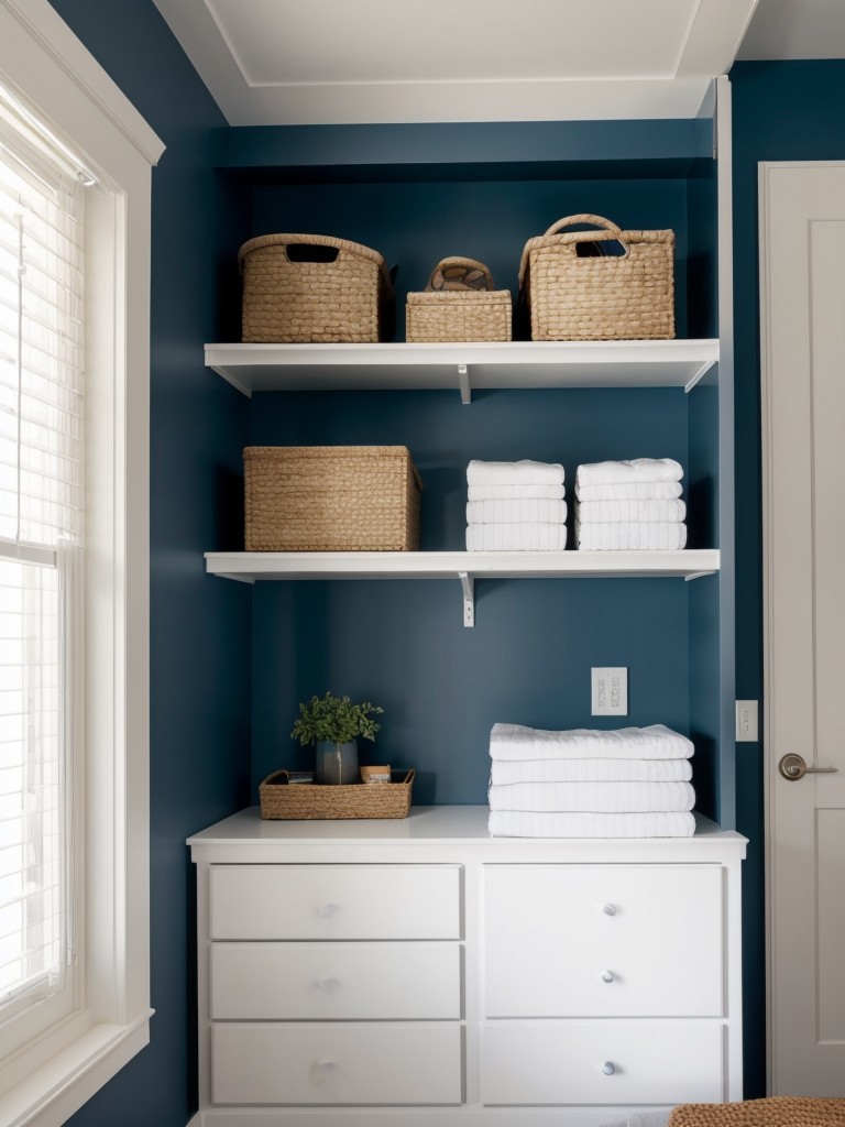 Seascape Serenity: Clever Storage Ideas for Your Apartment