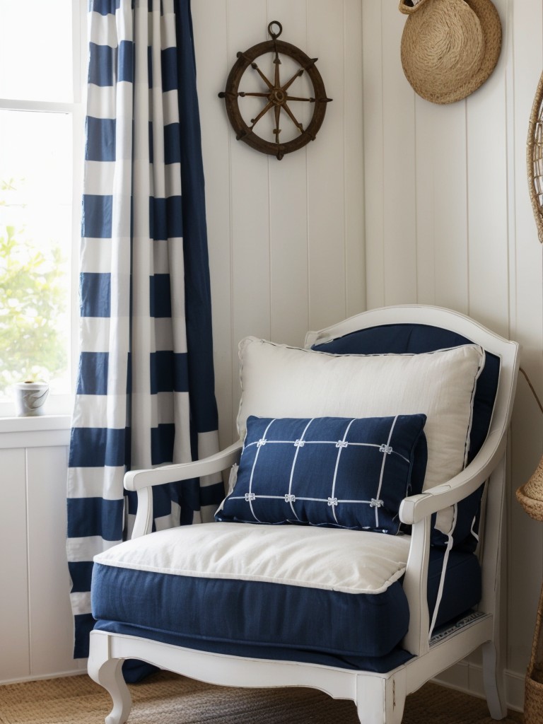 Nautical Bedroom Retreat: Cozy Up with Nautical Decor!