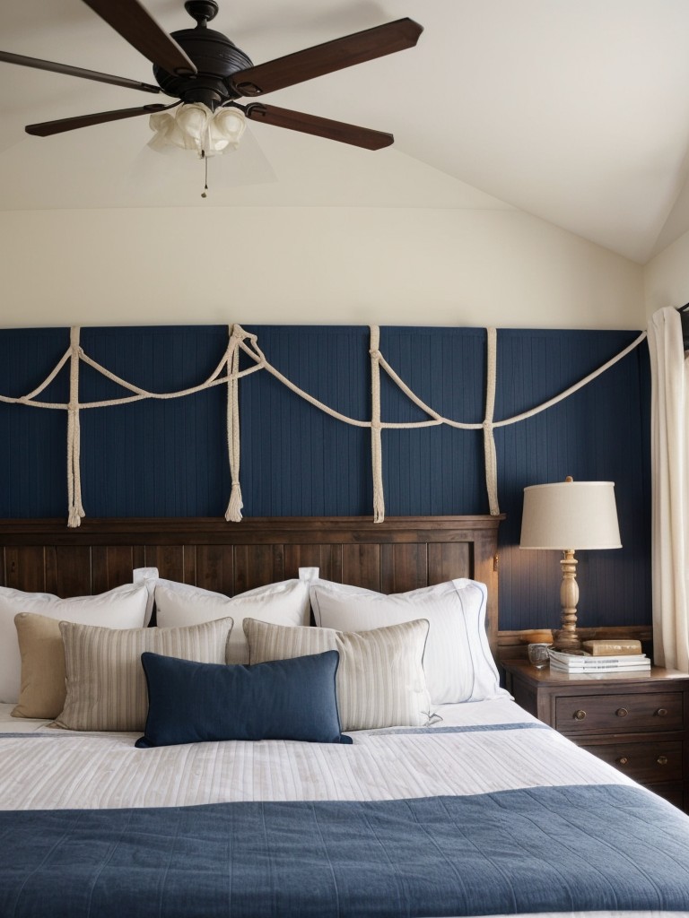 Seaside Vibes: Nautical Bedroom Decor Ideas