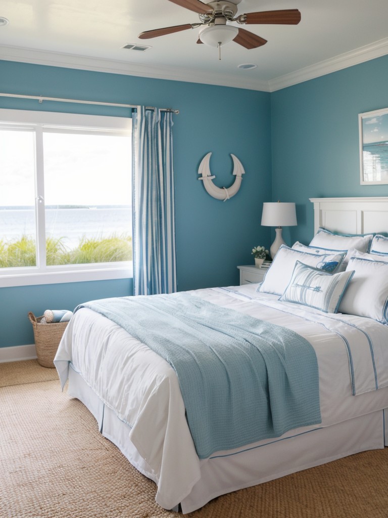 Seaside Dream: Apartment Bedroom Decor Ideas for Beach Lovers