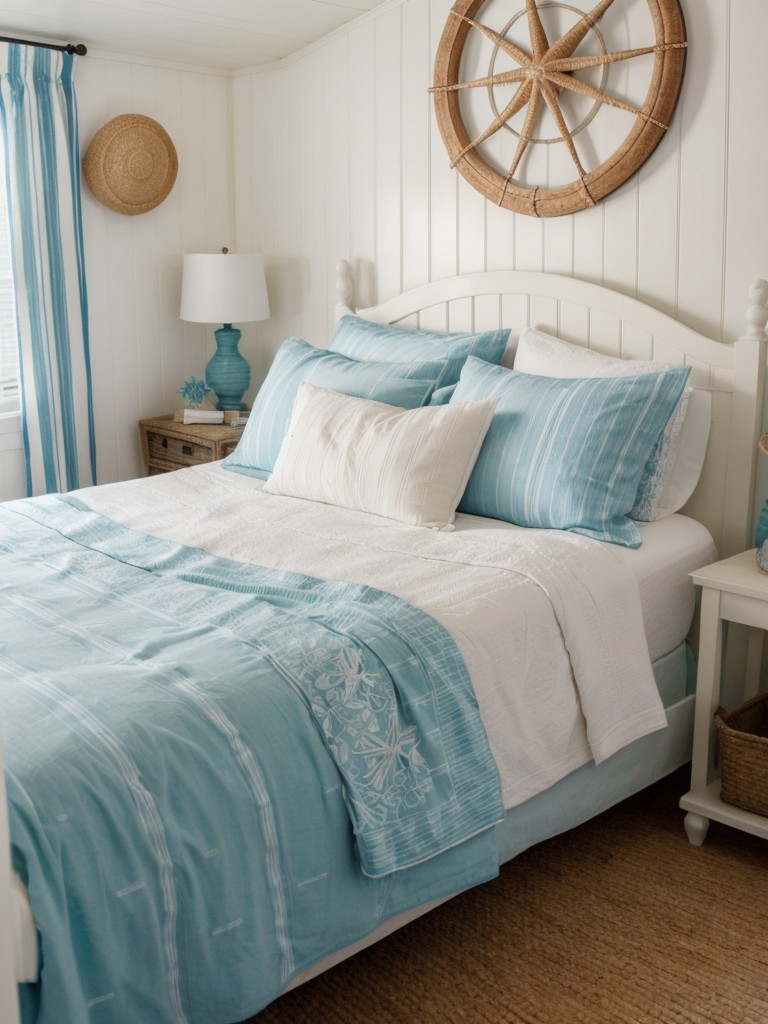 Coastal Chic: Transform Your Bedroom into a Nautical Paradise!