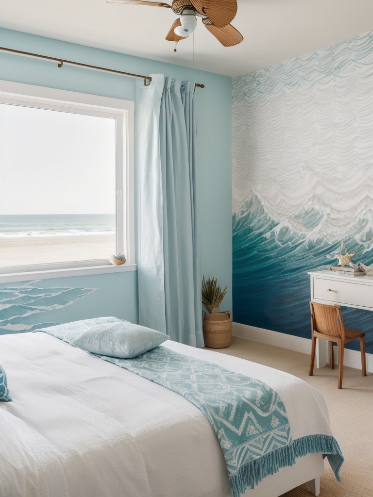 Coastal Vibes: Transform Your Bedroom into a Nautical Paradise!