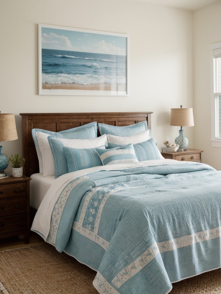 Seaside Vibes for Your Apartment: Nautical Bedroom Decor