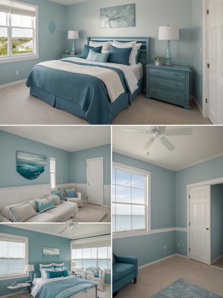 Seaside Vibes: Elevate Your Apartment with Nautical Bedroom Decor!