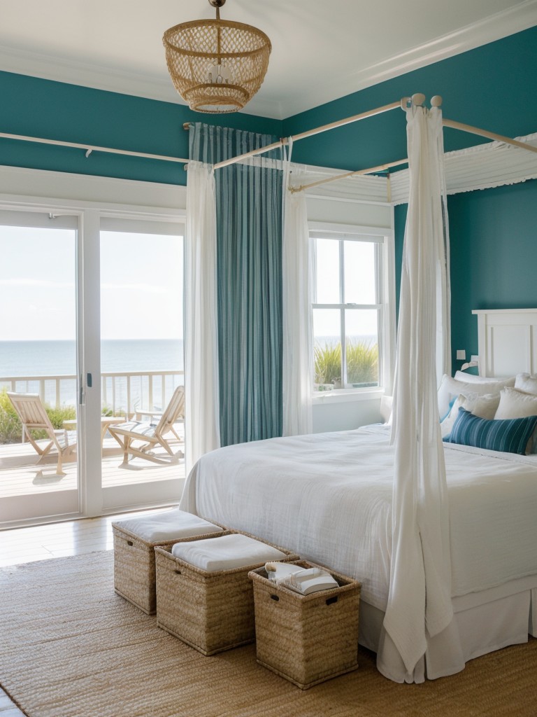 Coastal Bedroom Bliss: Bring the Beach to Your Apartment