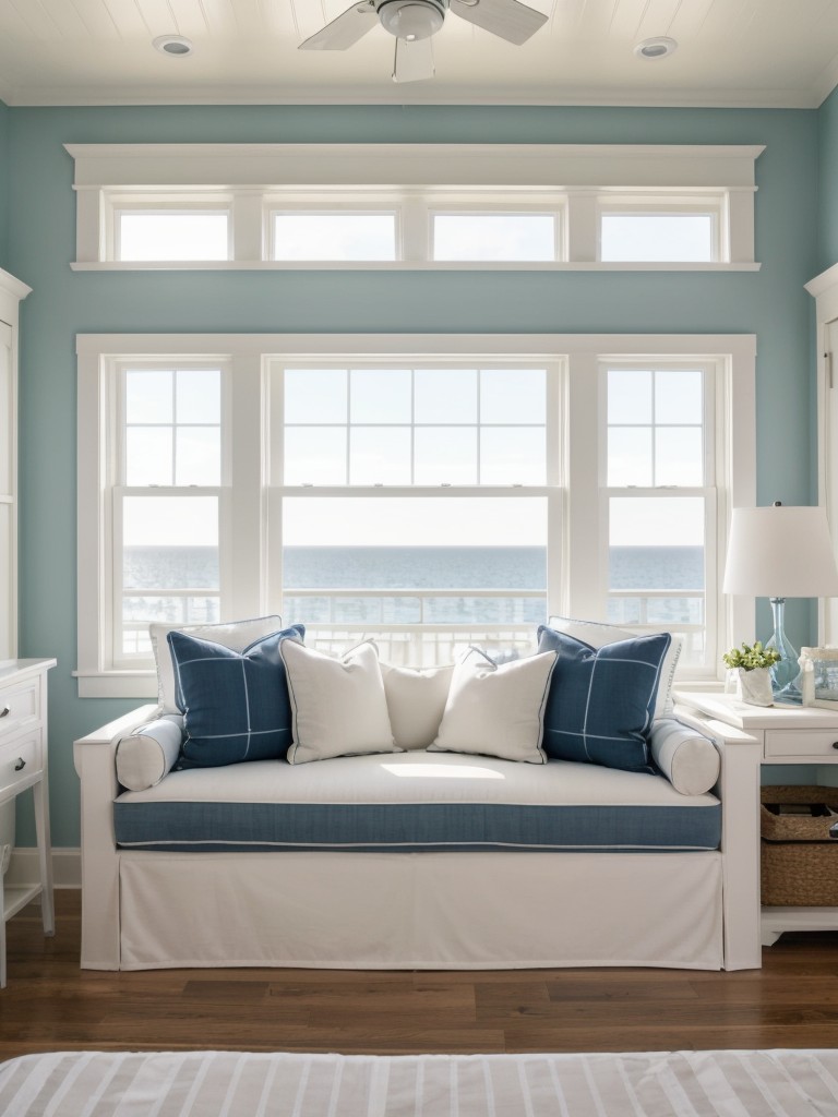 Seaside Serenity: Transform Your Apartment with Nautical Bedroom Decor