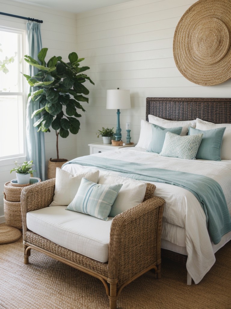 Seaside Serenity: Beachy Bedroom Decor Inspiration