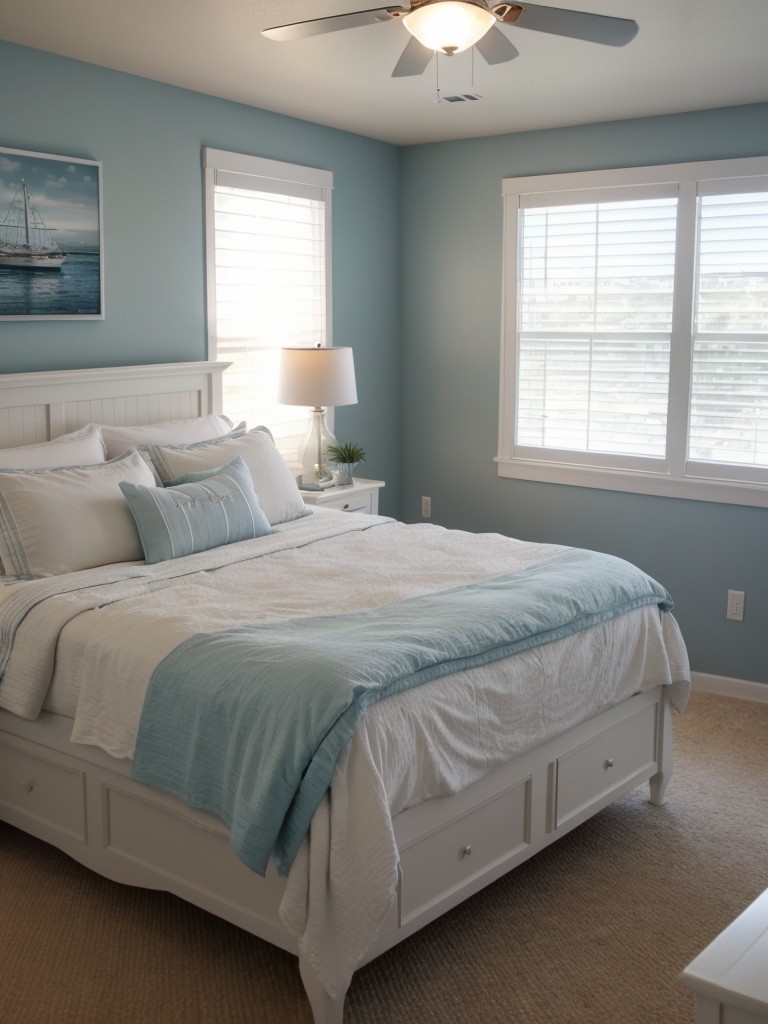 Seaside Vibes: Transform Your Apartment with Nautical Bedroom Decor