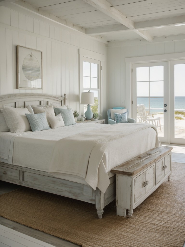 Seaside Serenity: Coastal-Inspired Bedroom Decor for a Relaxing Apartment