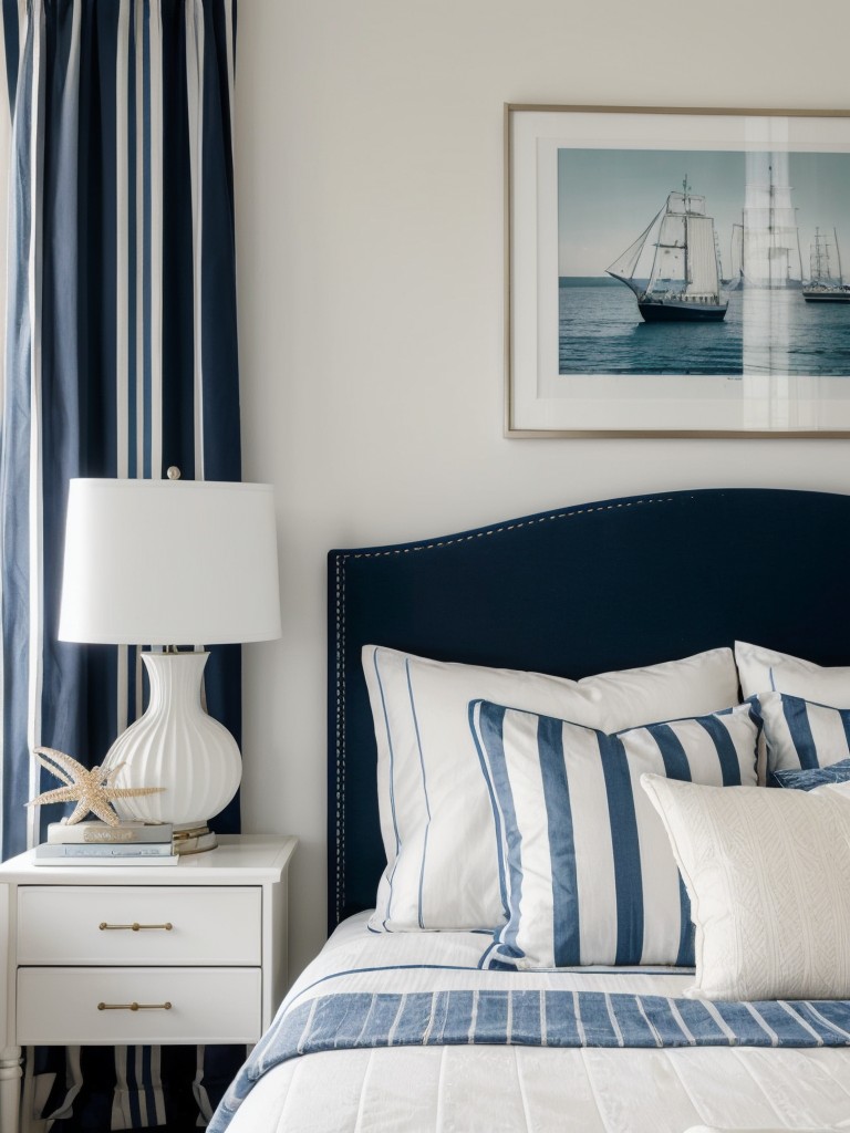 Coastal Chic: Nautical Bedroom Inspiration.