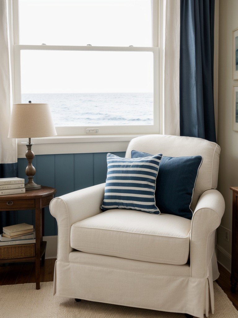 Seaside Chic: Transform Your Bedroom into a Nautical Retreat!