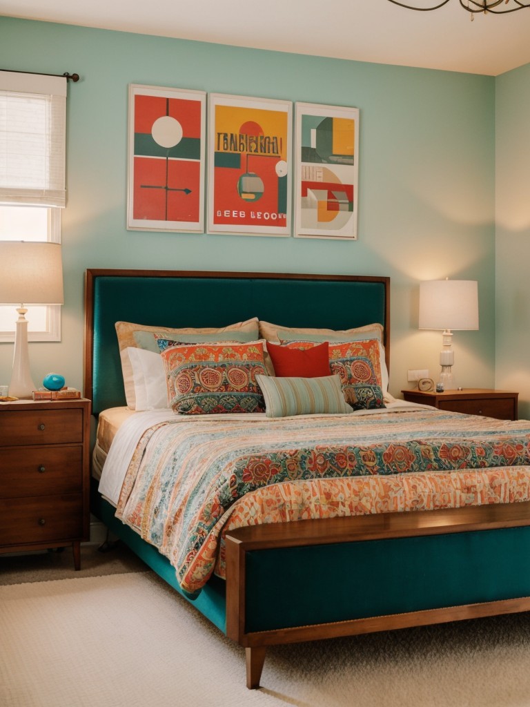 Retro Vibes: Timeless Vintage Apartment Bedroom Decor!