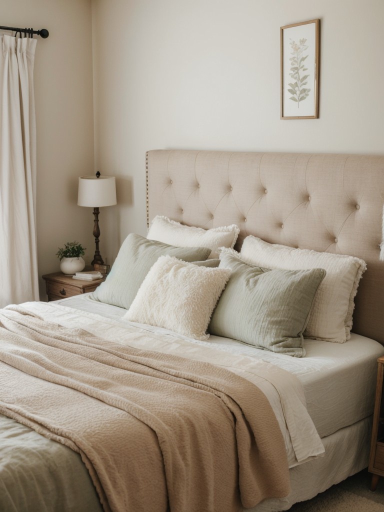 Create a Cozy Vintage Bedroom Retreat with Plush Headboards and Soft Hues