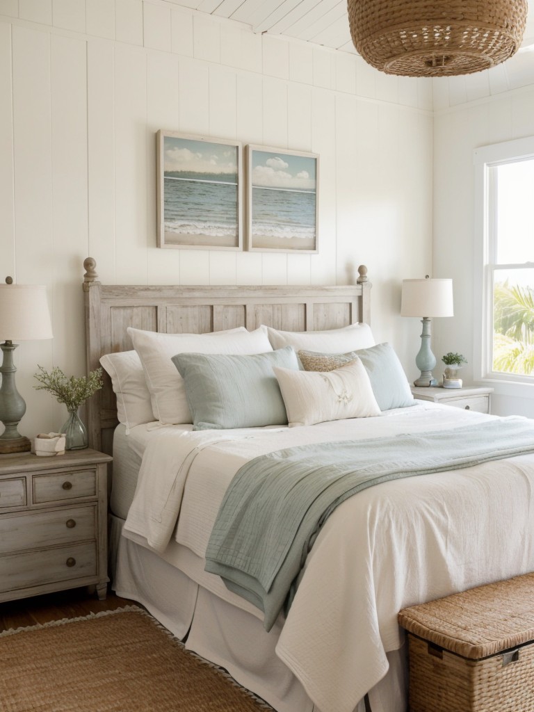 Coastal Serenity: Transform Your Bedroom into a Vintage Oasis