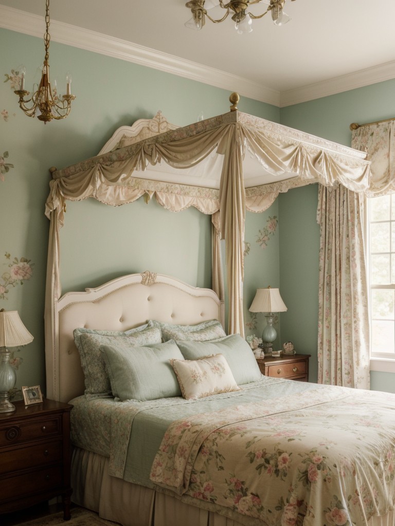 Vintage Vibes for Your Apartment: Dreamy Bedroom Oasis