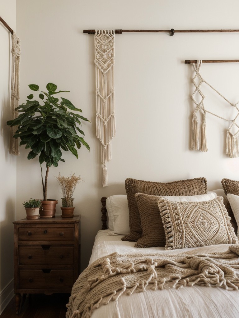 Boho Chic: Transform Your Bedroom with Macrame Accents