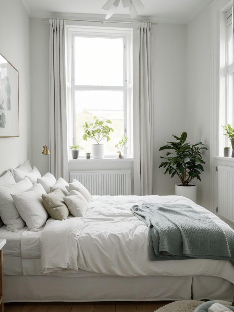 Scandinavian Style Apartment: Fresh & Airy Bedroom Retreat