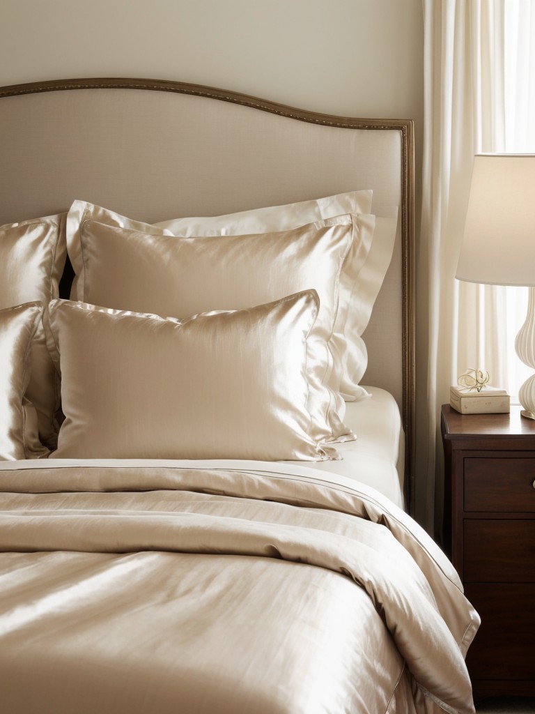 Luxury vibes: Elevate your bedroom with elegant vintage decor!