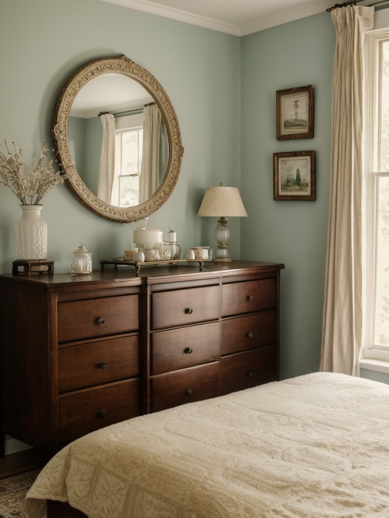 Vintage Charm for a Serene Bedroom Escape