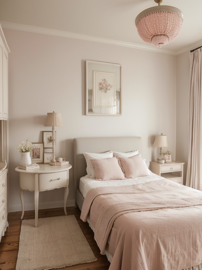 Charming Vintage Apartment: Step into Nostalgia with Soft Pastel Hues!