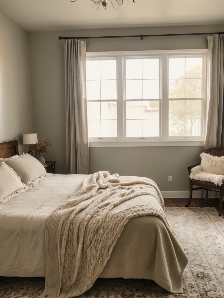 Cozy Vintage Bedroom: Layered Textiles for Inviting Vibes