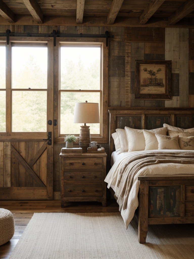 Rustic Chic: Transform Your Apartment with Vintage Bedroom Decor