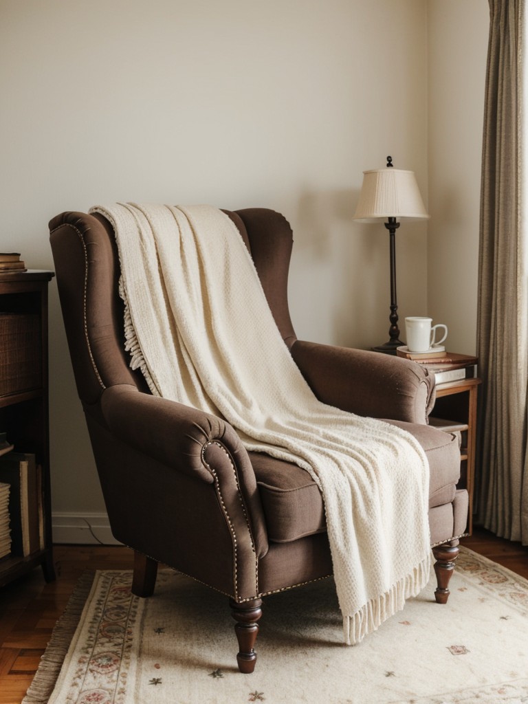 Vintage Charm: Create a Cozy Reading Nook in Your Apartment