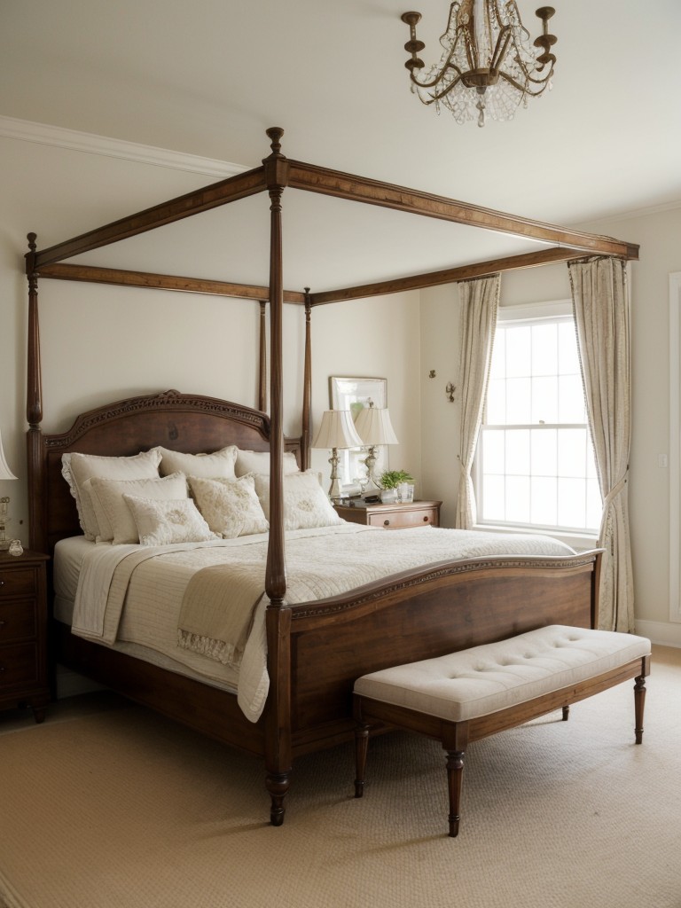 Vintage Elegance: Transform Your Bedroom with Antique Charm!