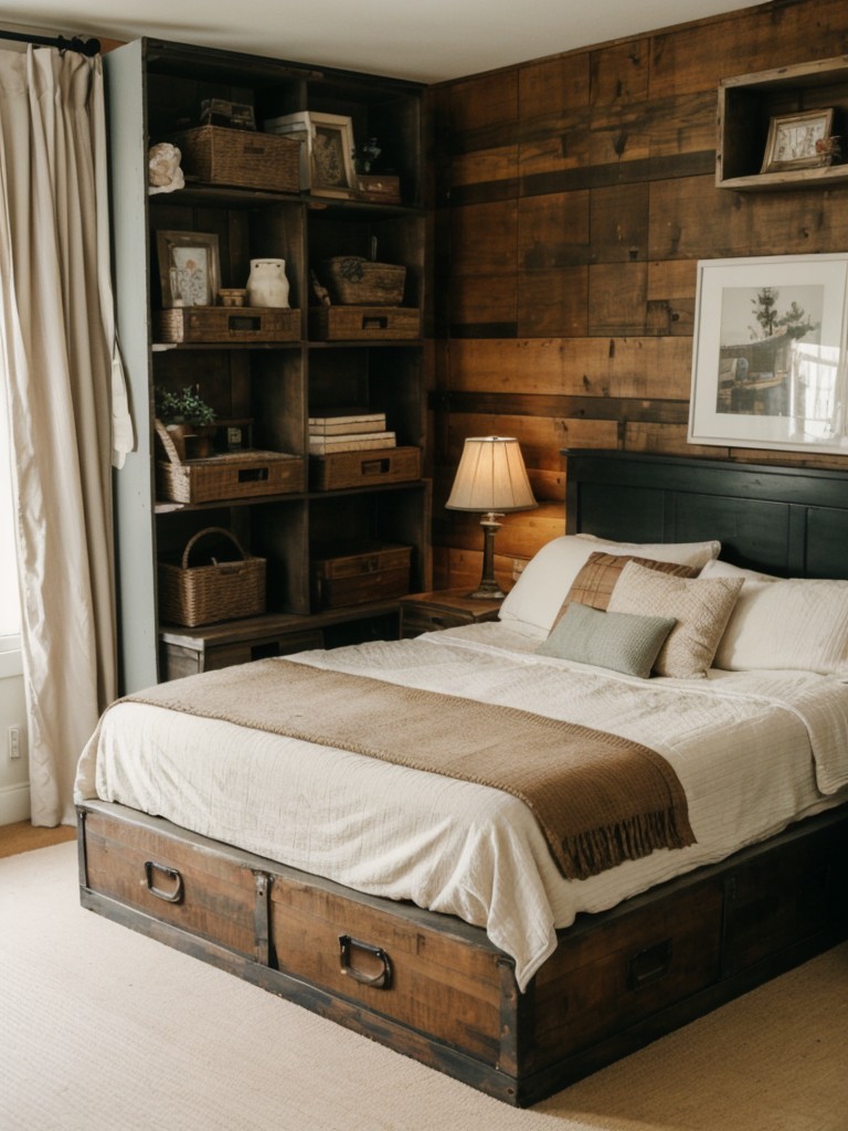 Vintage Bedroom Bliss: Clever Upcycling Ideas for Apartment Decor