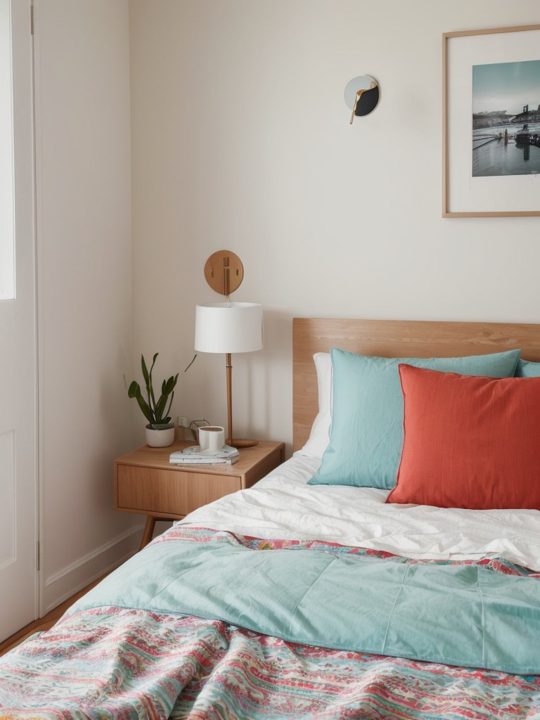 Scandinavian Bedroom Secrets: Playful, Colorful Apartment Vibes!