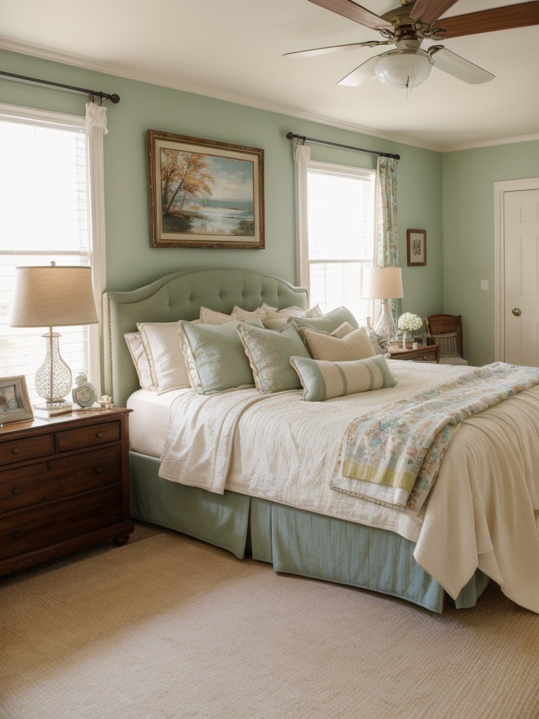 Whimsical Vintage Bedroom Decor: Add Art and Personality to Your Retreat!