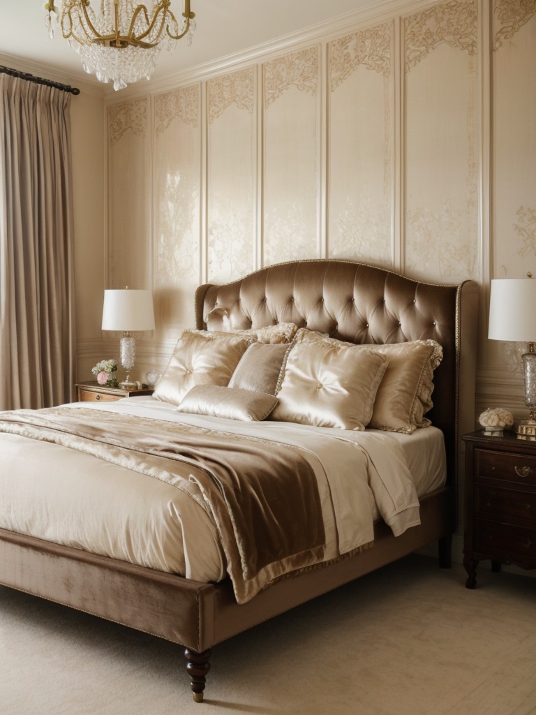 Opulent Vintage Bedroom: Luxurious Touches for Your Space