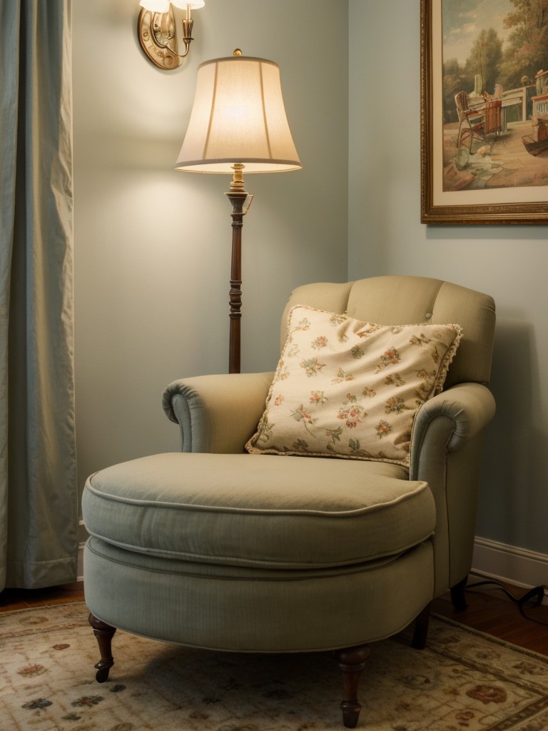 Cozy Vintage Bedroom: Create a Charming Reading Nook