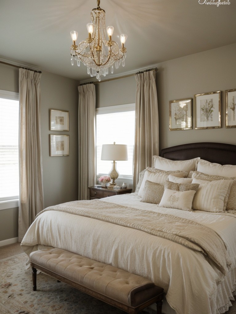 Glam up your bedroom with vintage-inspired lighting!